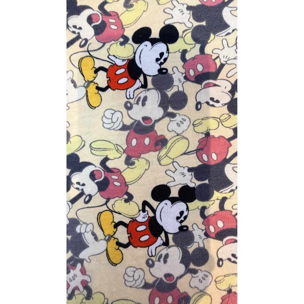 LuLaRoe Disney Mickey‎ Mouse Classic T Shirt Yellow Short Sleeve Small NWT - Picture 6 of 6